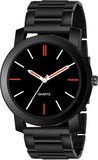 BLACK DIAL AND BLACK CHAIN Analog Watch  - For Men